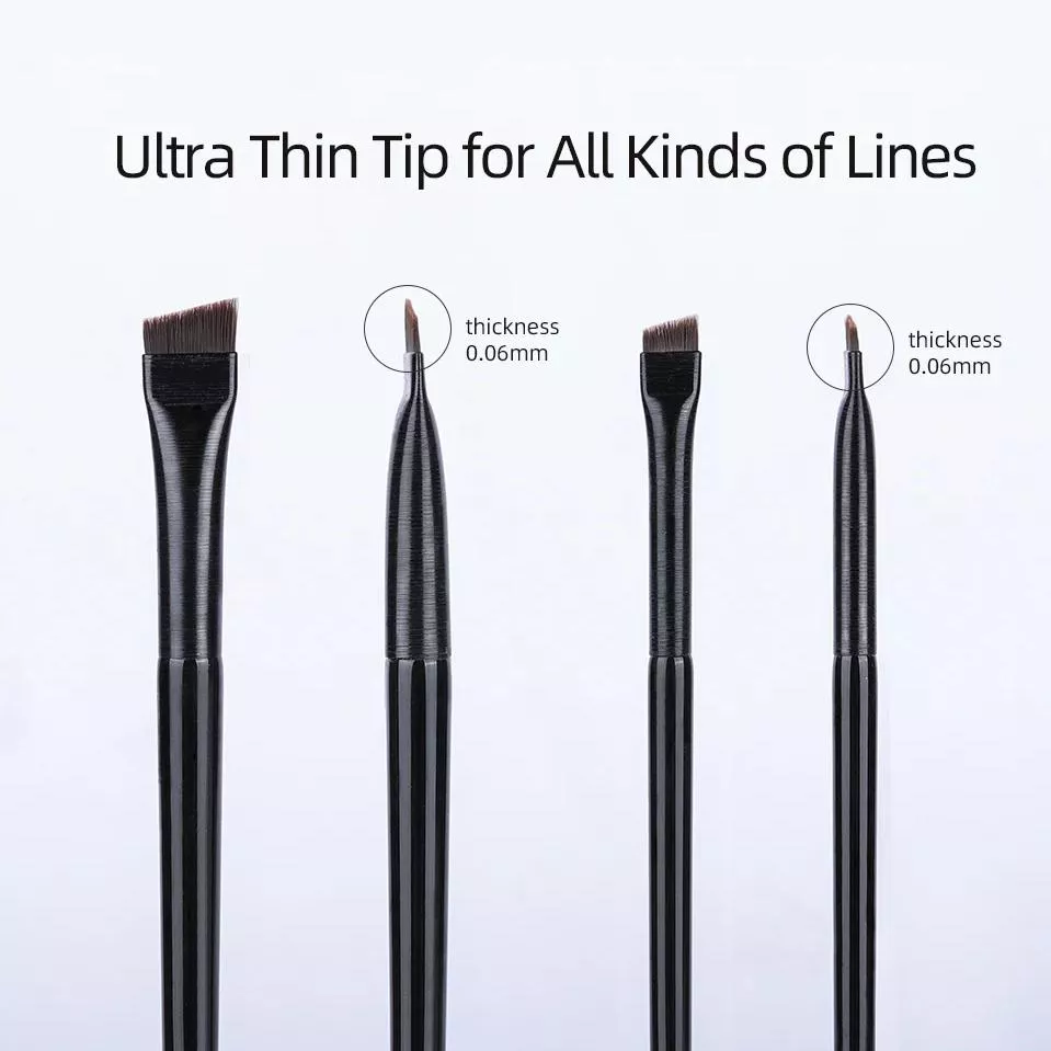 Precision Eyebrow & Eyeliner Brush Set - Image 4