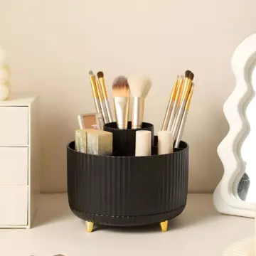 360° Rotating Makeup Brush Holder