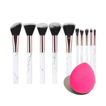 10-Piece Professional Makeup Brush Set