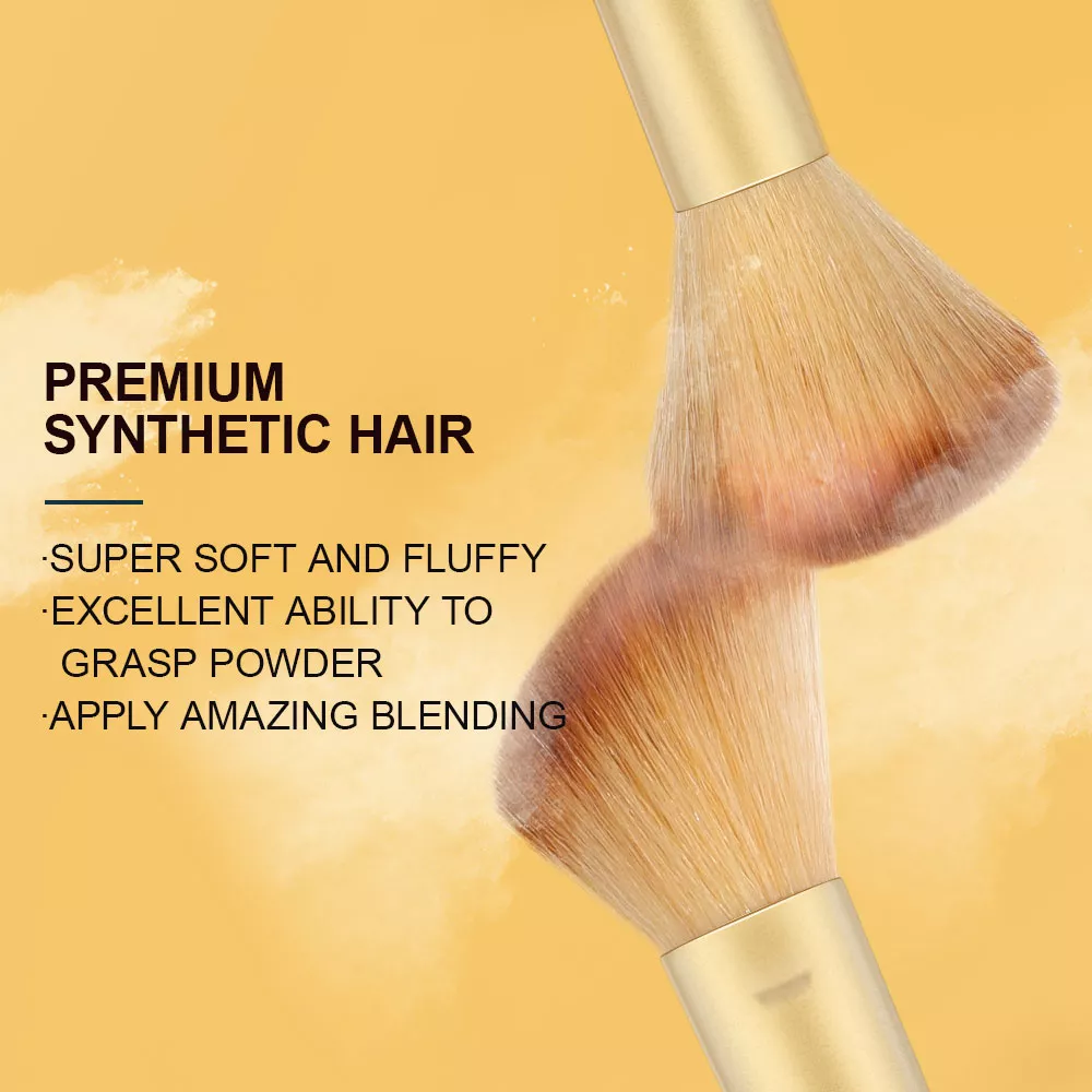 13 Piece Makeup Brushes Set - Image 3