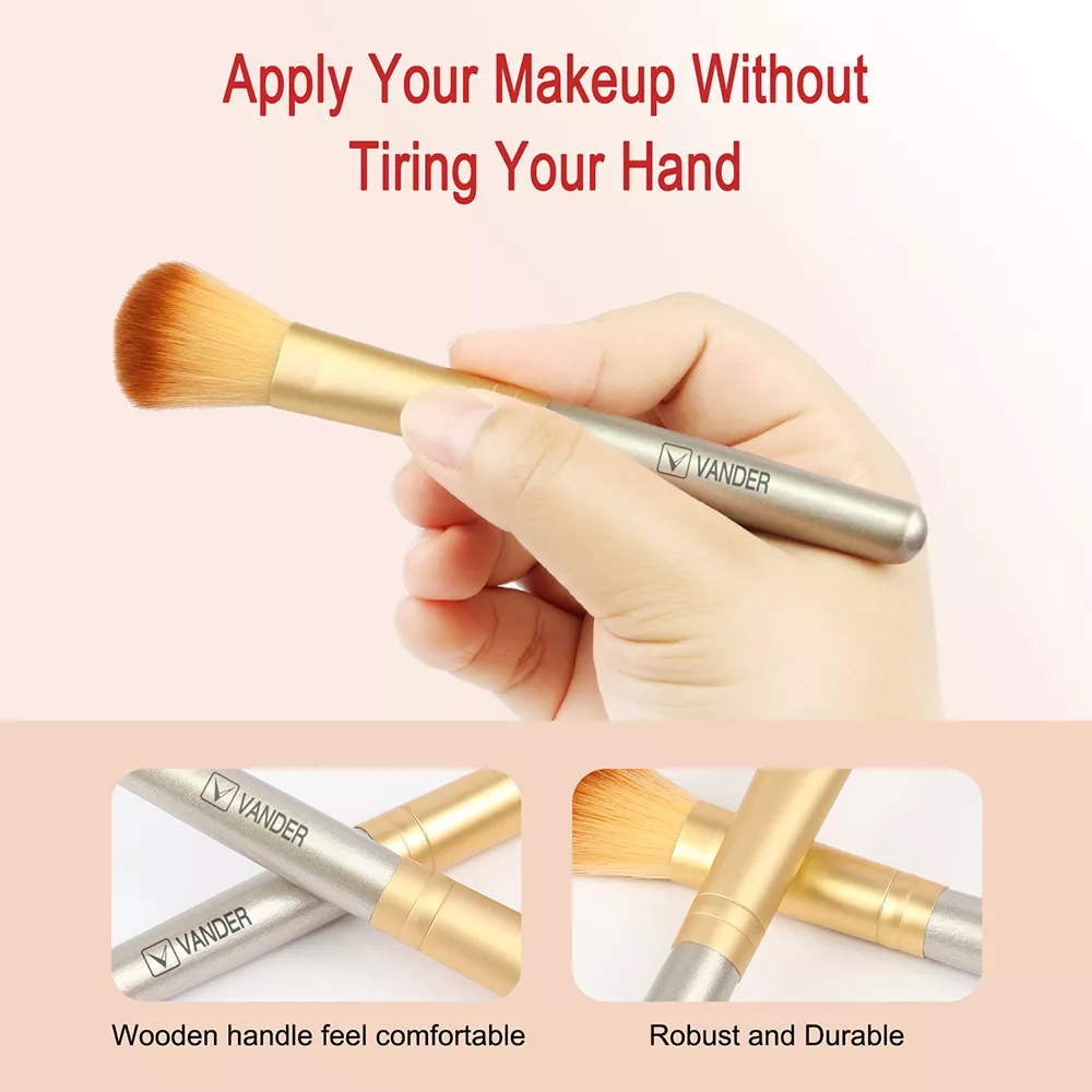 13 Piece Makeup Brushes Set - Image 4