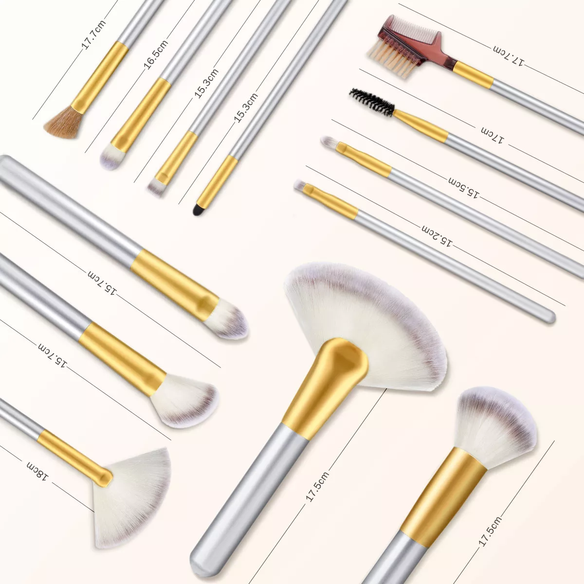 24-Piece Premium Makeup Brush Set - Image 6
