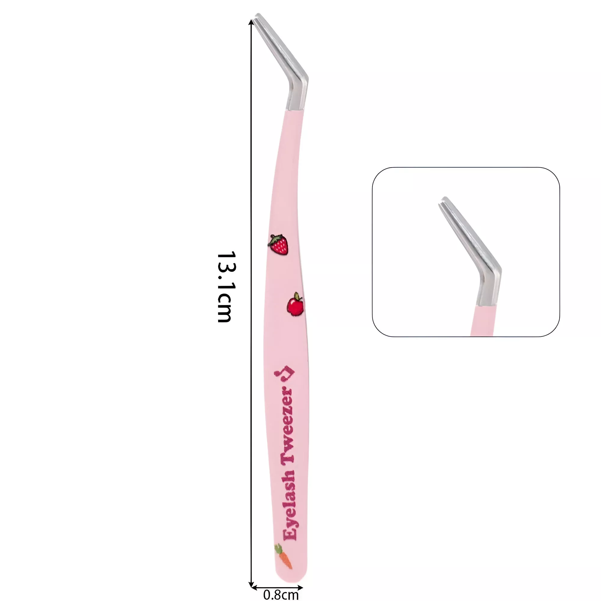 Multifunctional Stainless Steel Eyelash Tweezers Set – Precision Lash Curler Tool - Image 6
