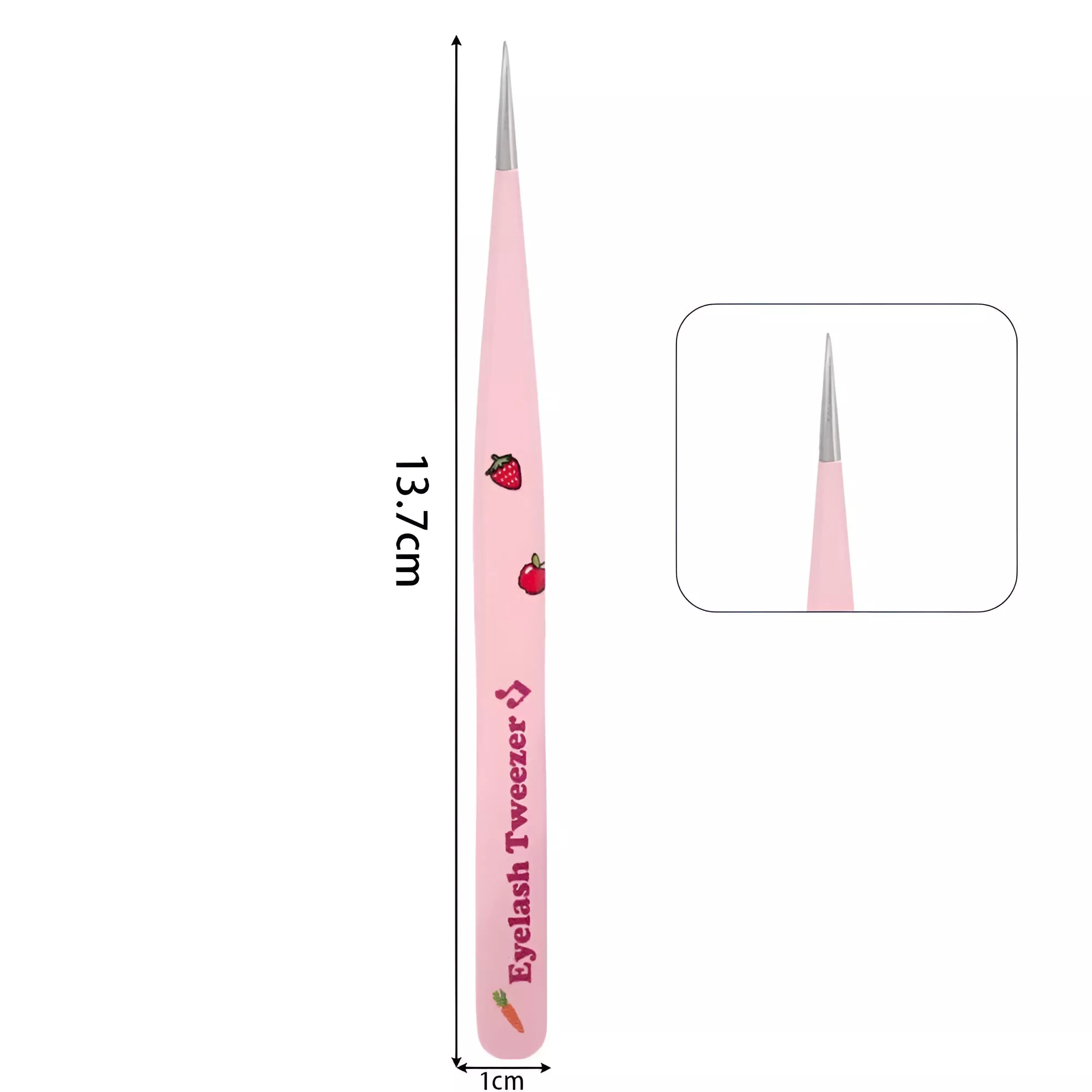 Multifunctional Stainless Steel Eyelash Tweezers Set – Precision Lash Curler Tool - Image 11