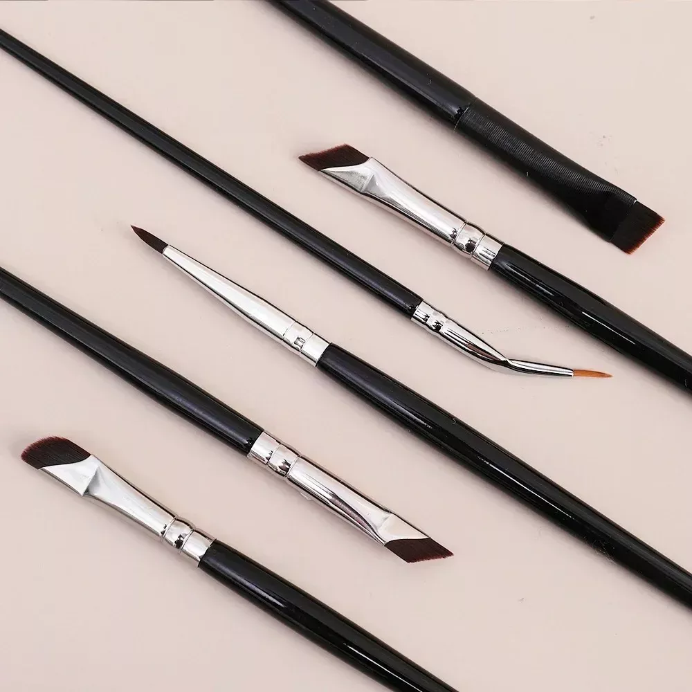 1/6PCS Professional Eyes Makeup Brush Set - Eyebrow, Eyeliner & Contouring Tools - Image 3