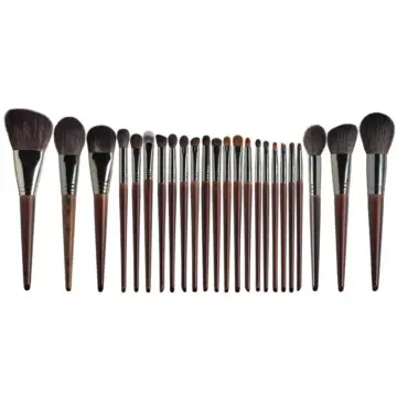 24-Piece Professional Goat Hair Makeup Brush Set