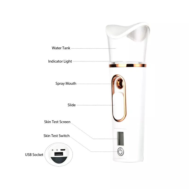 Nano Spray Moisturizing Face Cleansing Beauty Machine - Image 6