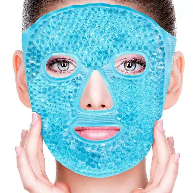 Hot & Cold Face Mask for Dark Circles, Puffiness, and Skin Care