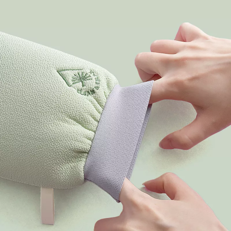 Soft Body Scrub Mitt for Smooth Skin & Dead Skin Removal - Image 3