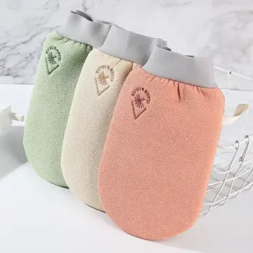 Soft Body Scrub Mitt for Smooth Skin & Dead Skin Removal