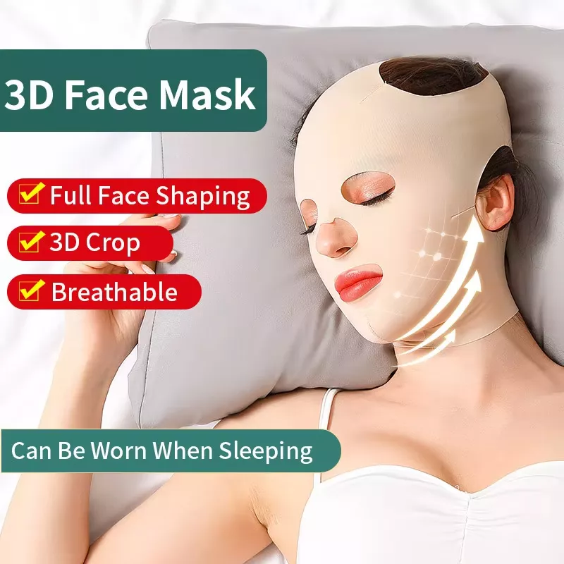 3D Reusable Face Slimming Bandage - Image 2