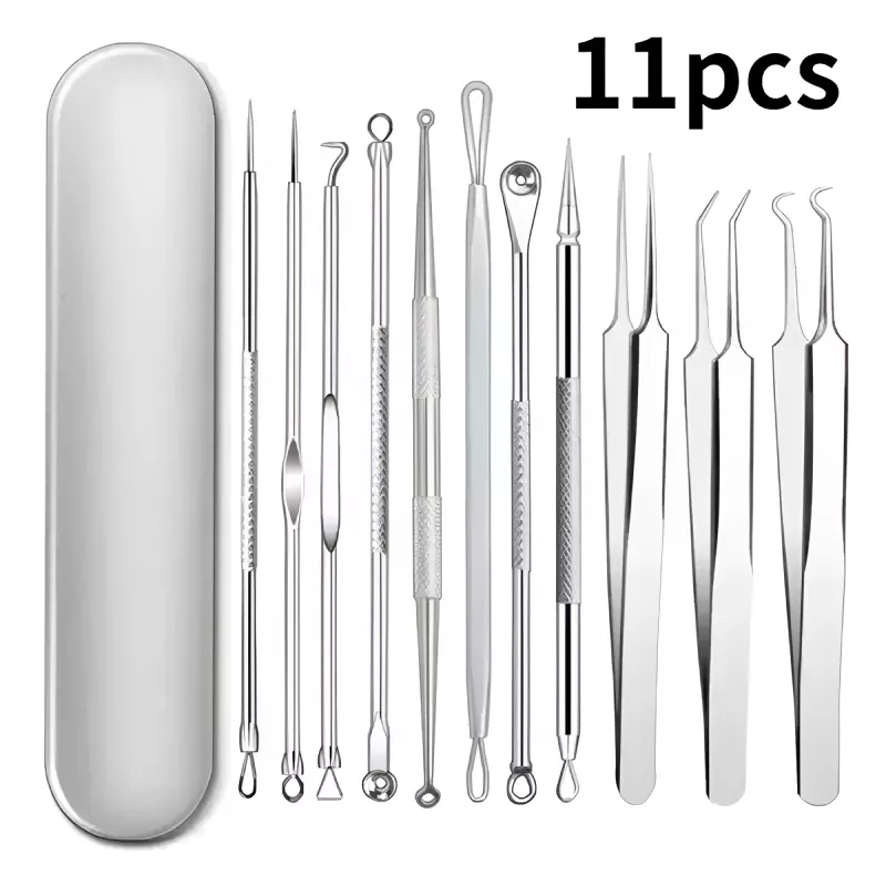 11-Piece Acne Needle & Blackhead Remover Set - Image 2
