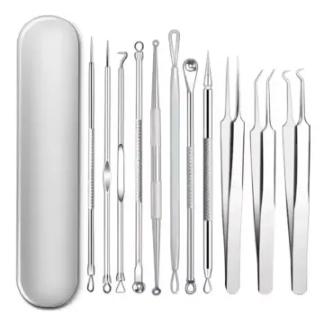 11-Piece Acne Needle & Blackhead Remover Set
