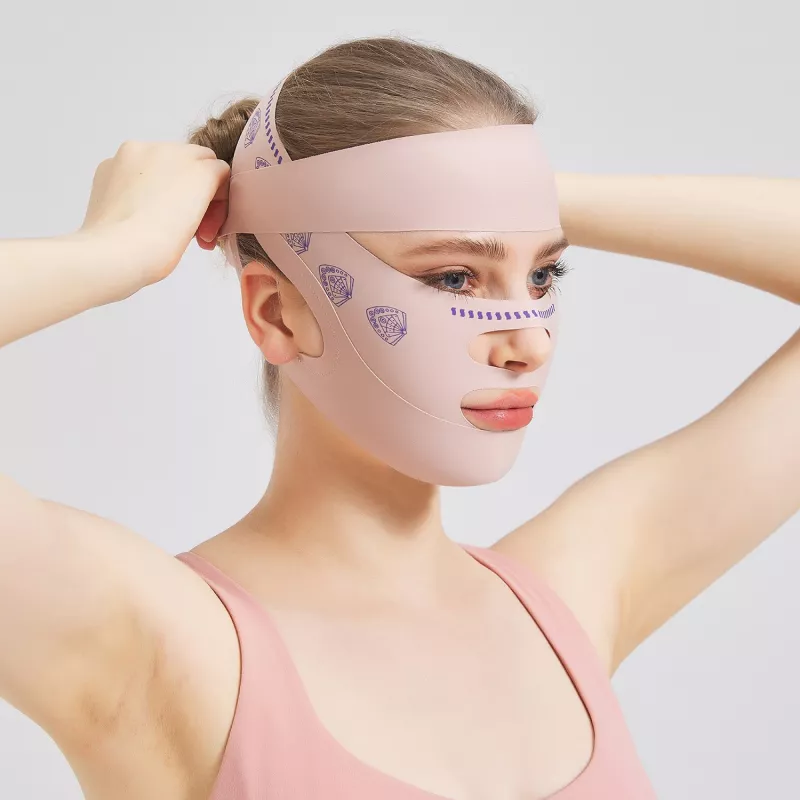 Double-Deck Face Slimming Bandage - Image 3