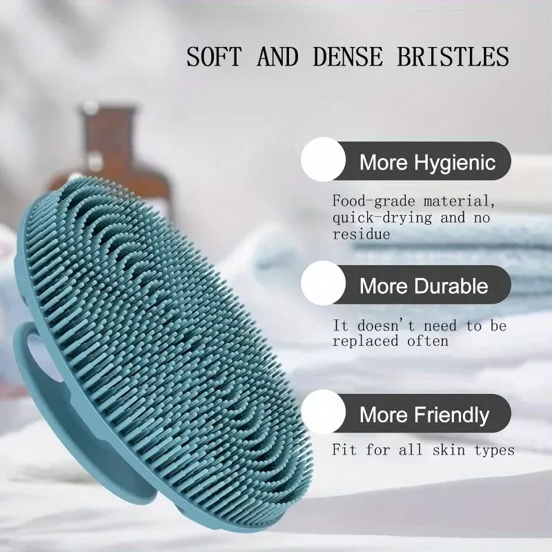 Soft Silicone Body Scrubber - Image 3