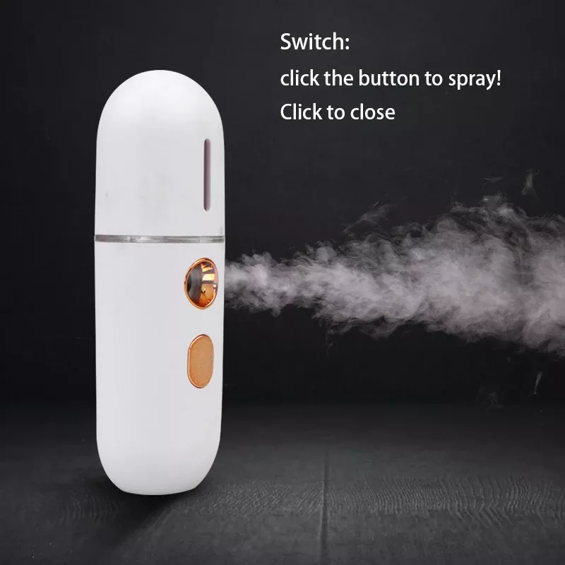 Mini Portable Nano Mister Facial Steamer - Hydrating Beauty Spray - Image 2