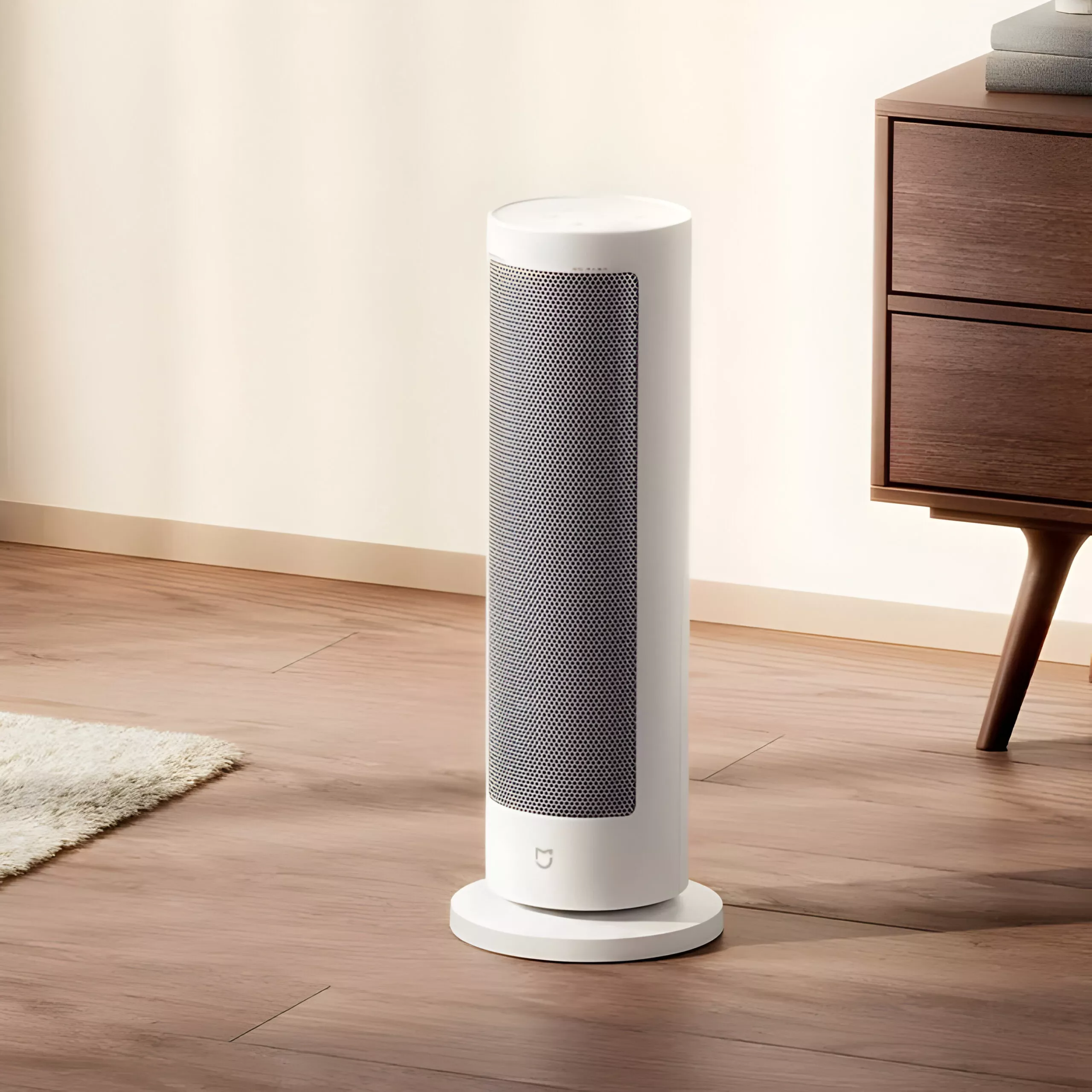 Graphene Electric Heater Fan, 2000W PTC Space Heater with Oscillation & Timer, Smart App Control