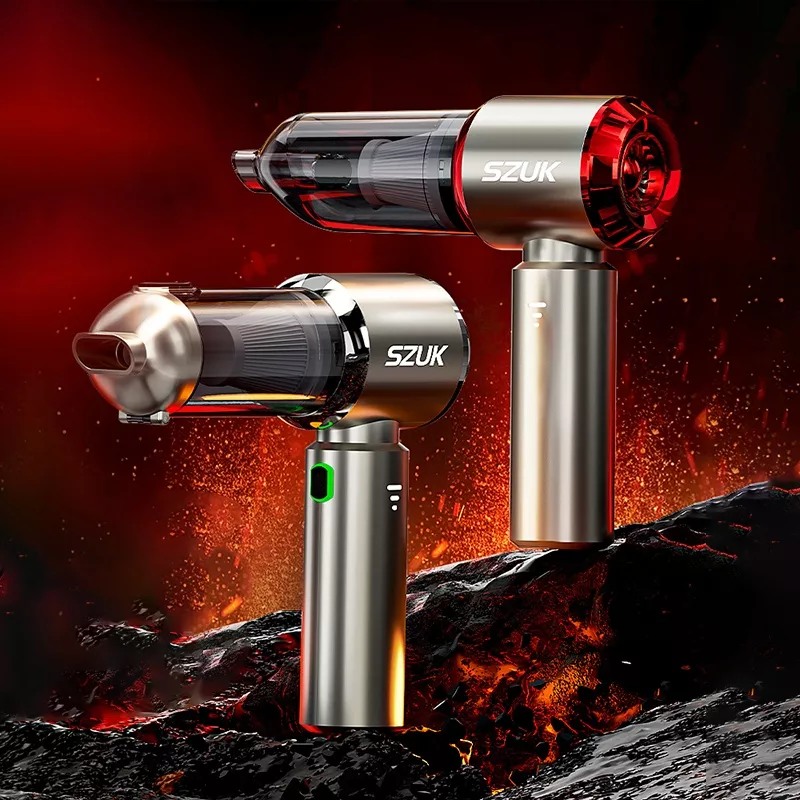 Powerful Handheld Car Vacuum Cleaner - Wireless, Portable & Efficient