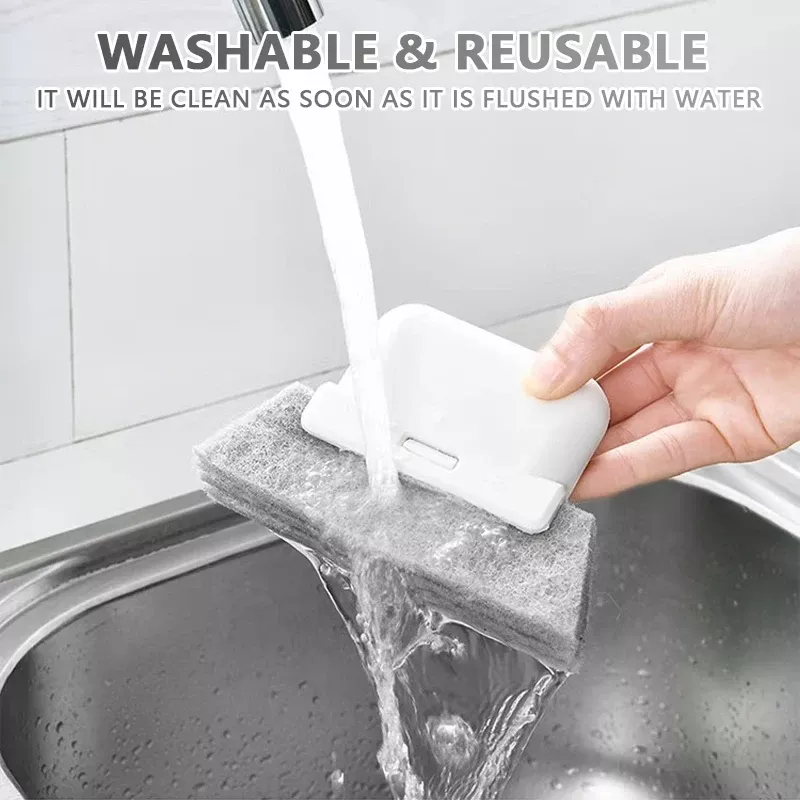 Window Groove Cleaning Brush - Handheld Sliding Door Track & Crevice Cleaner - Image 5