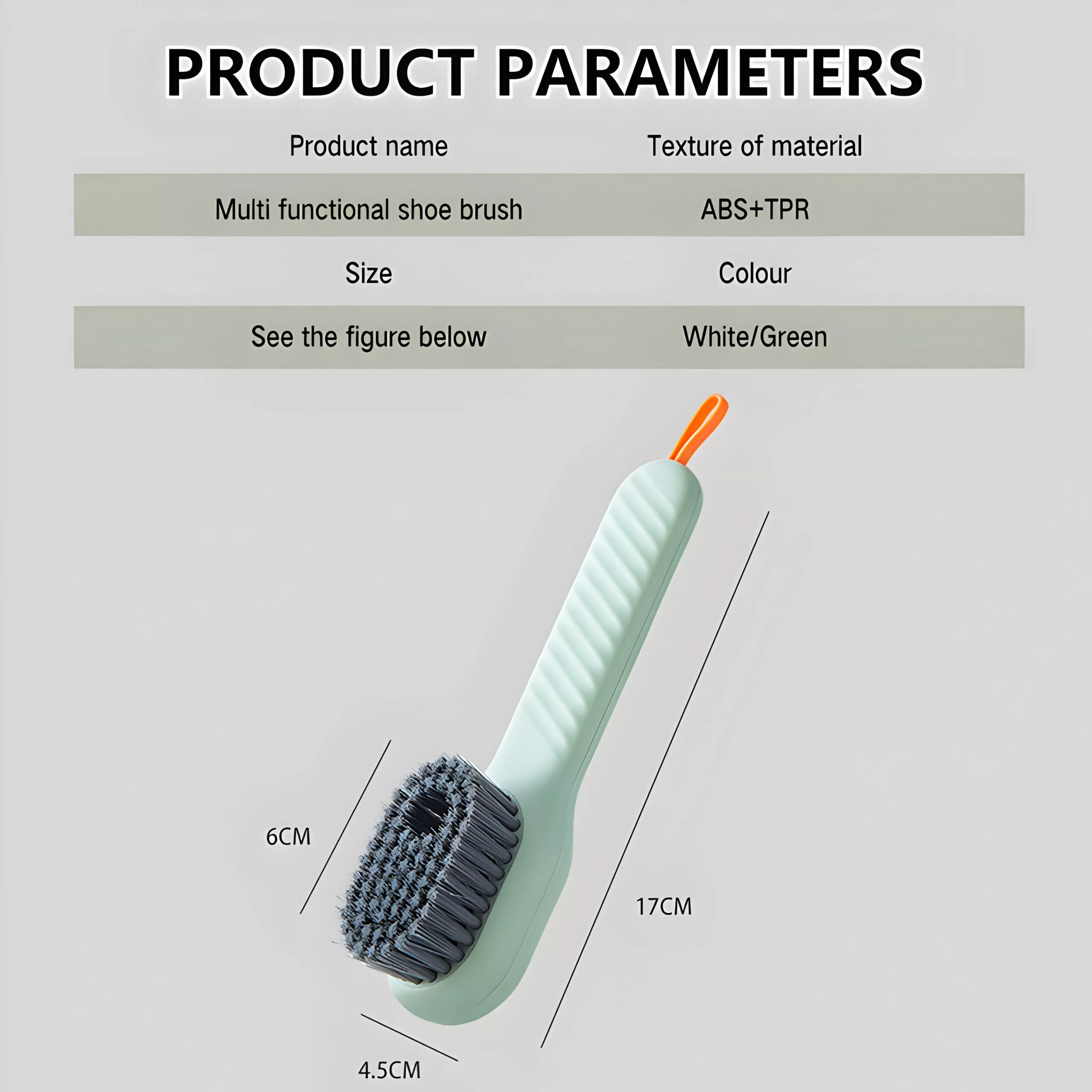 Multifunctional Soft-Bristled Shoe and Clothing Brush with Liquid Dispenser - Image 6