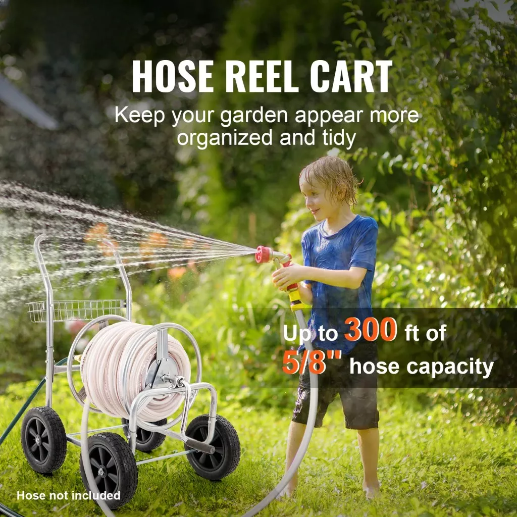 Heavy-Duty Hose Reel Cart - Image 4