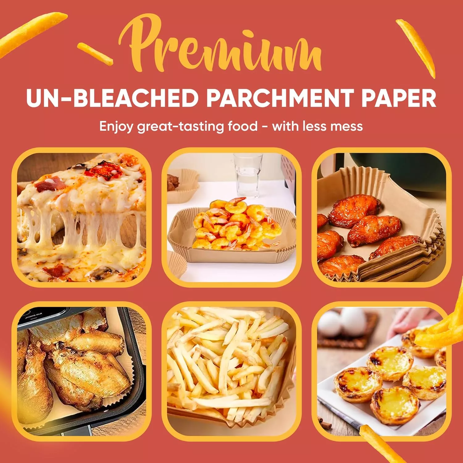 Disposable Non-Stick Air Fryer Liner - Image 3