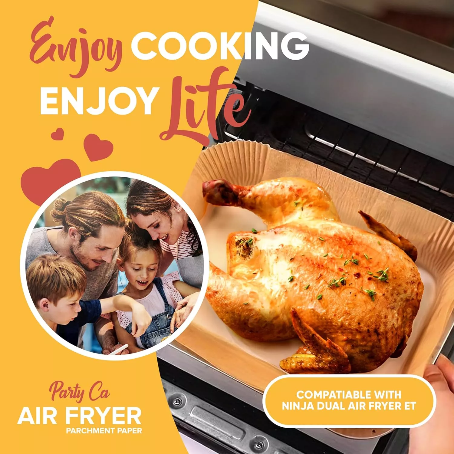 Disposable Non-Stick Air Fryer Liner - Image 2