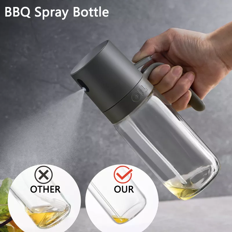 250ml High Borosilicate Glass Oil Spray Bottle for Cooking & Baking - Image 4