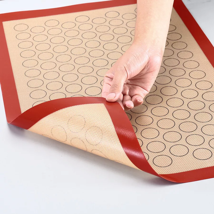 Nonstick Silicone Macaron Baking Mat for Perfect Pastry & Cookie Making - Image 3