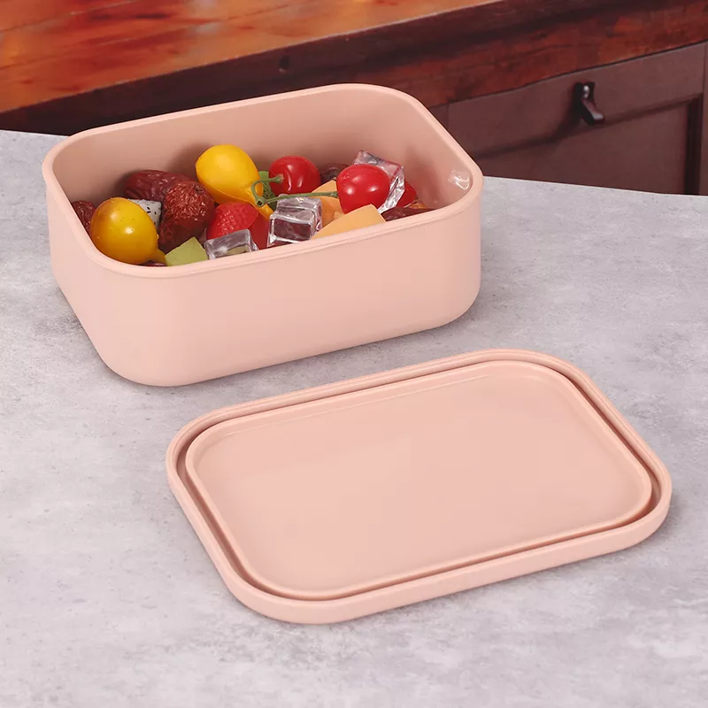 3-Compartment Silicone Bento Lunch Box - Image 6