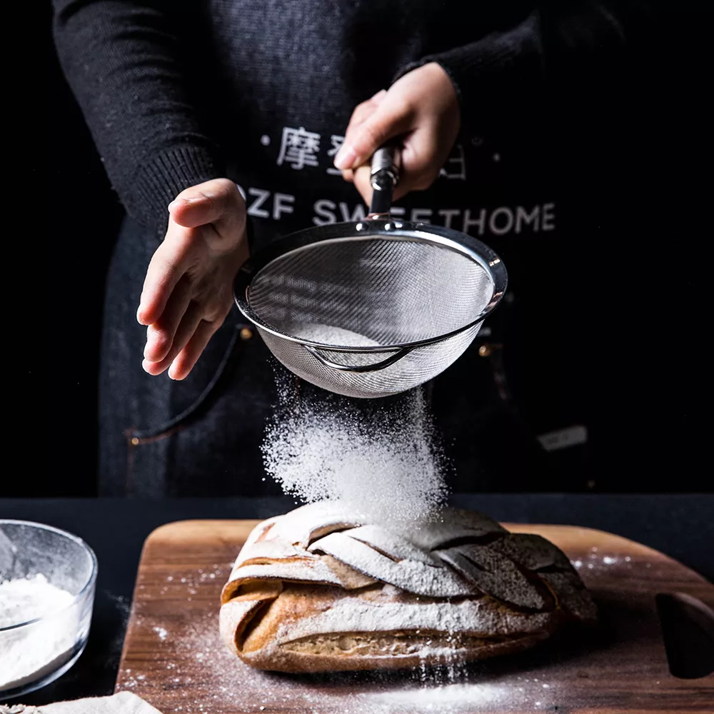 Stainless Steel Fine Mesh Sieve Strainer – Multi-Use Colander for Cooking & Baking - Image 5