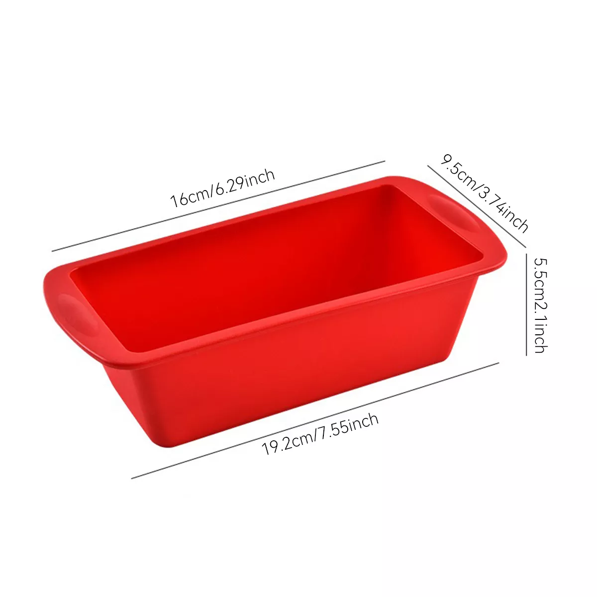 Silicone Rectangle Baking Mold - Image 7