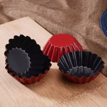 12-Pack Round Reusable Nonstick Cupcake & Muffin Baking Cups
