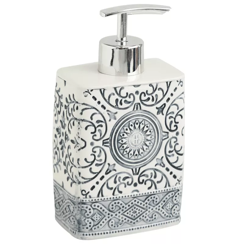 Bohemian Style Ceramic Bathroom Accessories Set - Image 6