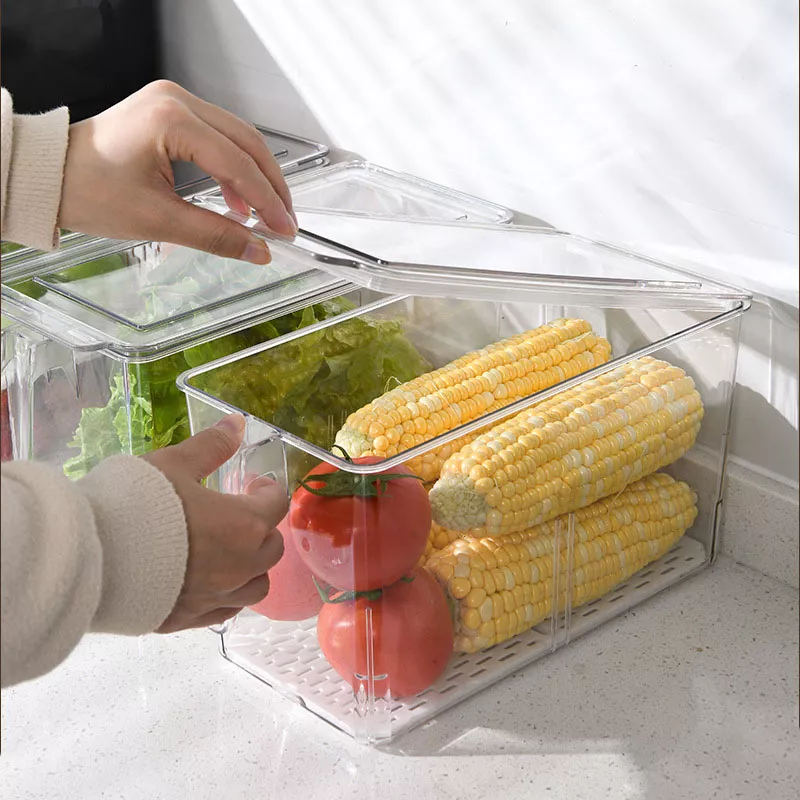 Stackable Kitchen Food Storage Box with Handle - Image 5