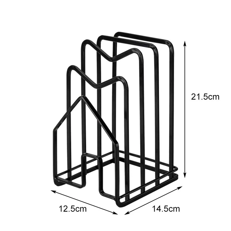 Pot Lid and Cutting Board Storage Rack - Image 7