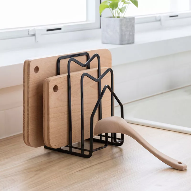Pot Lid and Cutting Board Storage Rack - Image 4