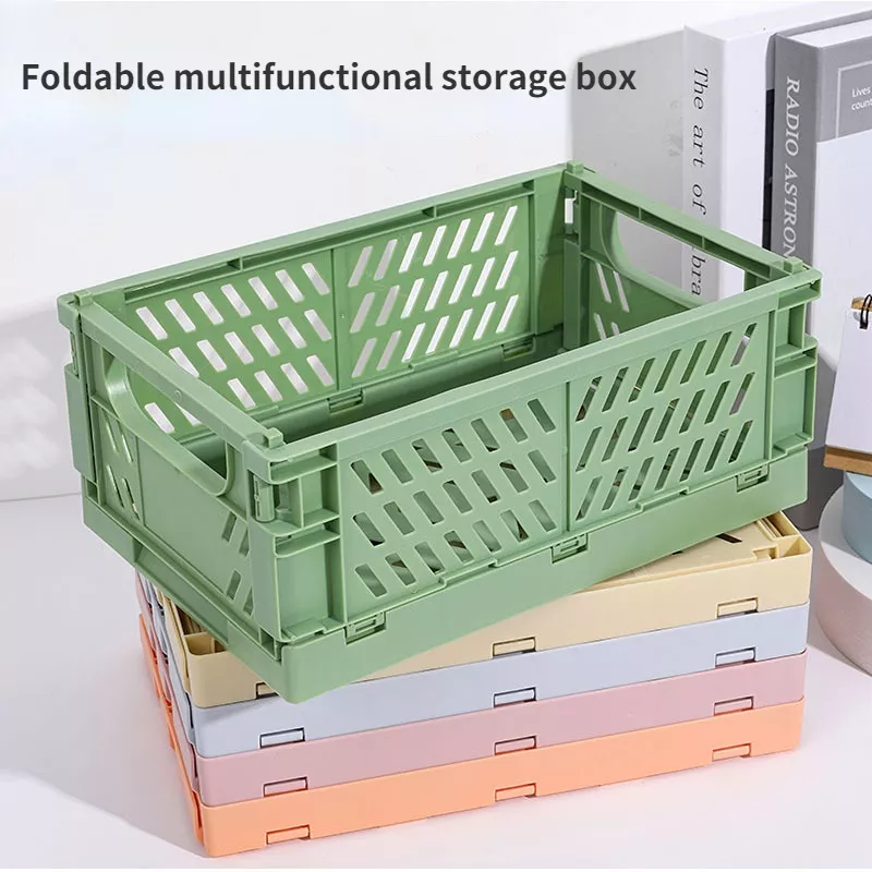 Collapsible Plastic Storage Basket - Image 2