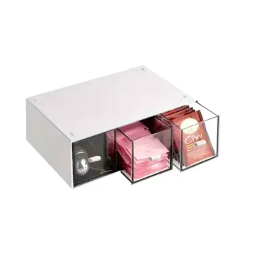1-Drawer Tea Bag & Coffee Storage Box