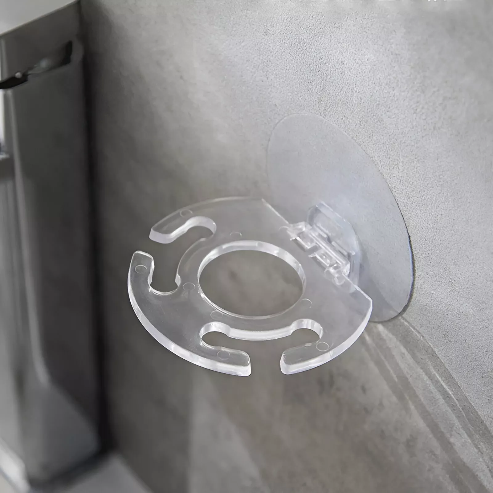 2PCS Wall Mount Toothbrush Organizer & Shaver Holder - Image 6