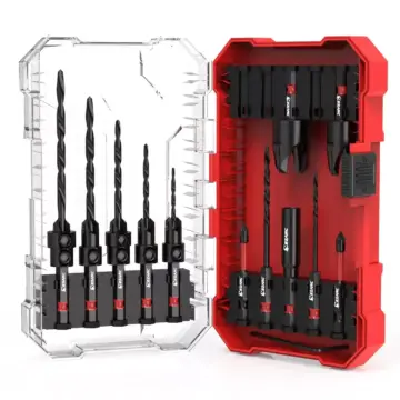 15-Piece Countersink Drill Bit Set