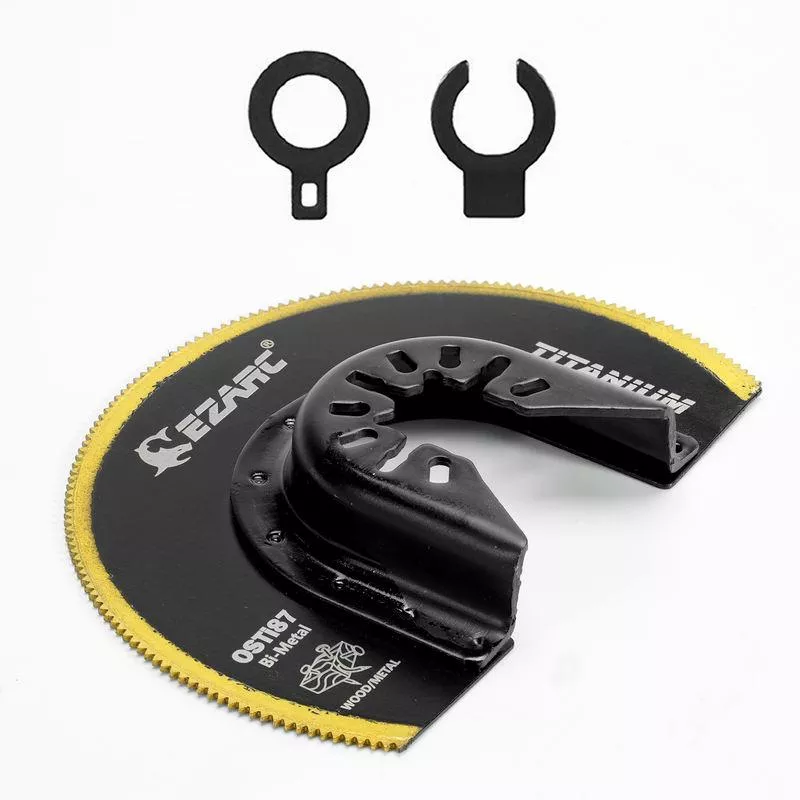 Semi Circle Flush Cut Oscillating Saw Blade for Wood, Metal, Nails, and Screws