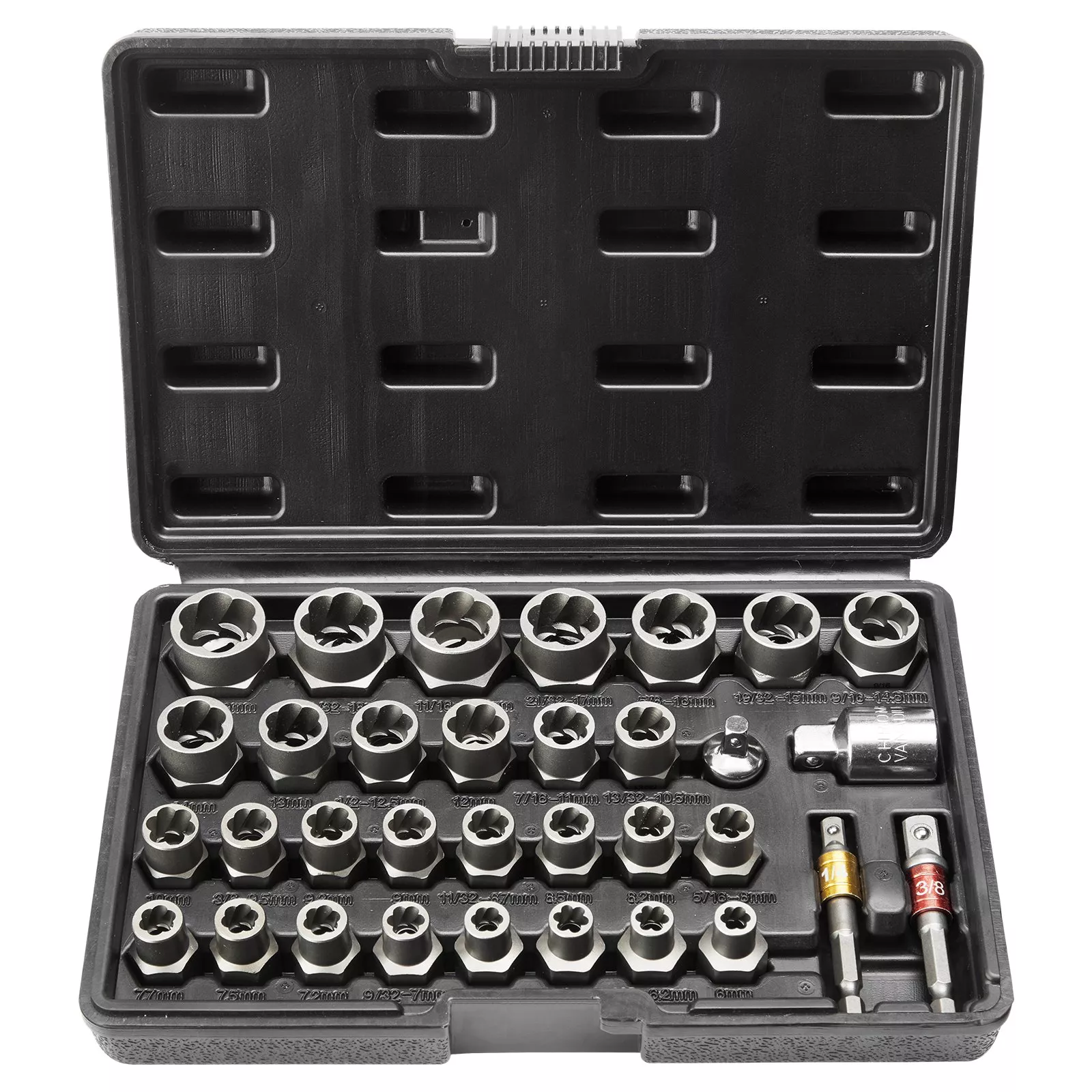 29-Piece Bolt and Nut Extractor Set