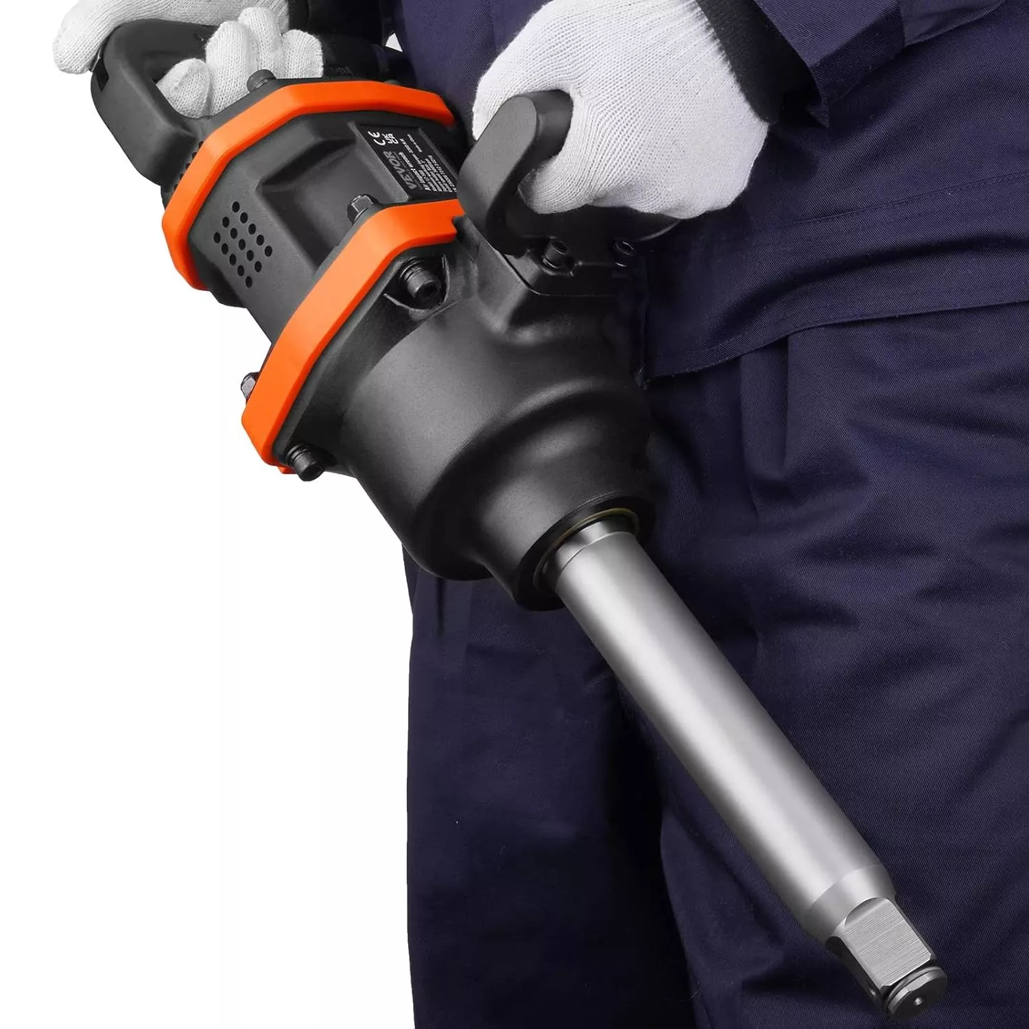 Heavy Duty Air Impact Wrench with 8-Inch Extended Anvil - Image 6