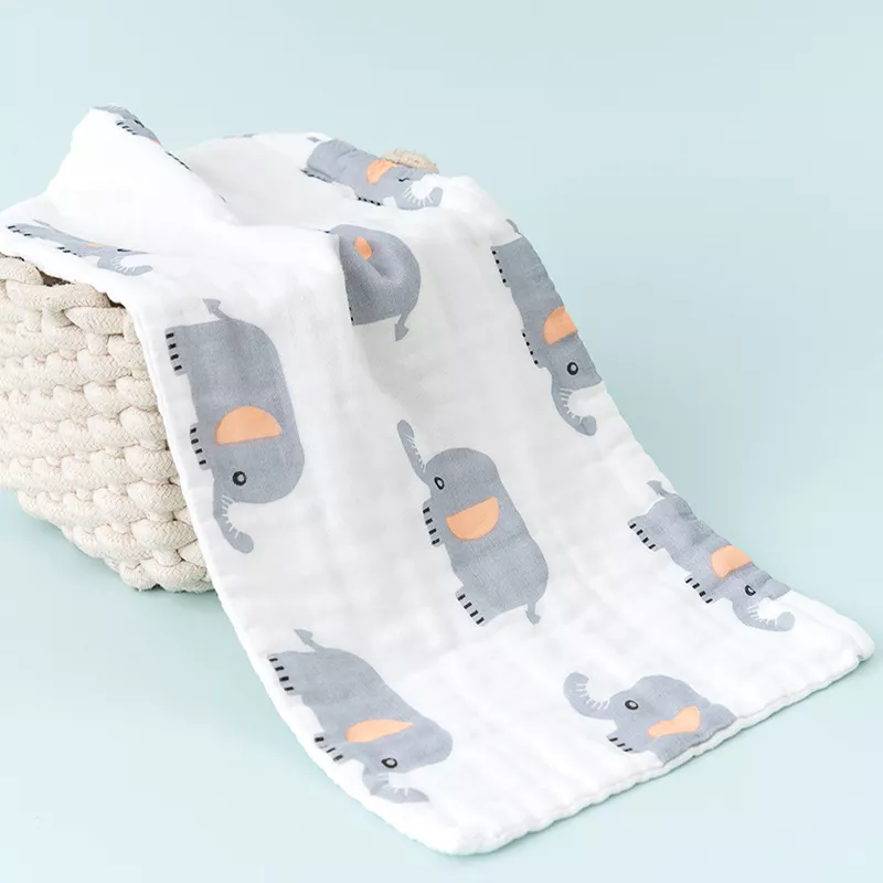 Soft Muslin Baby Swaddle Blanket & Multi-Function Infant Quilt - Image 6
