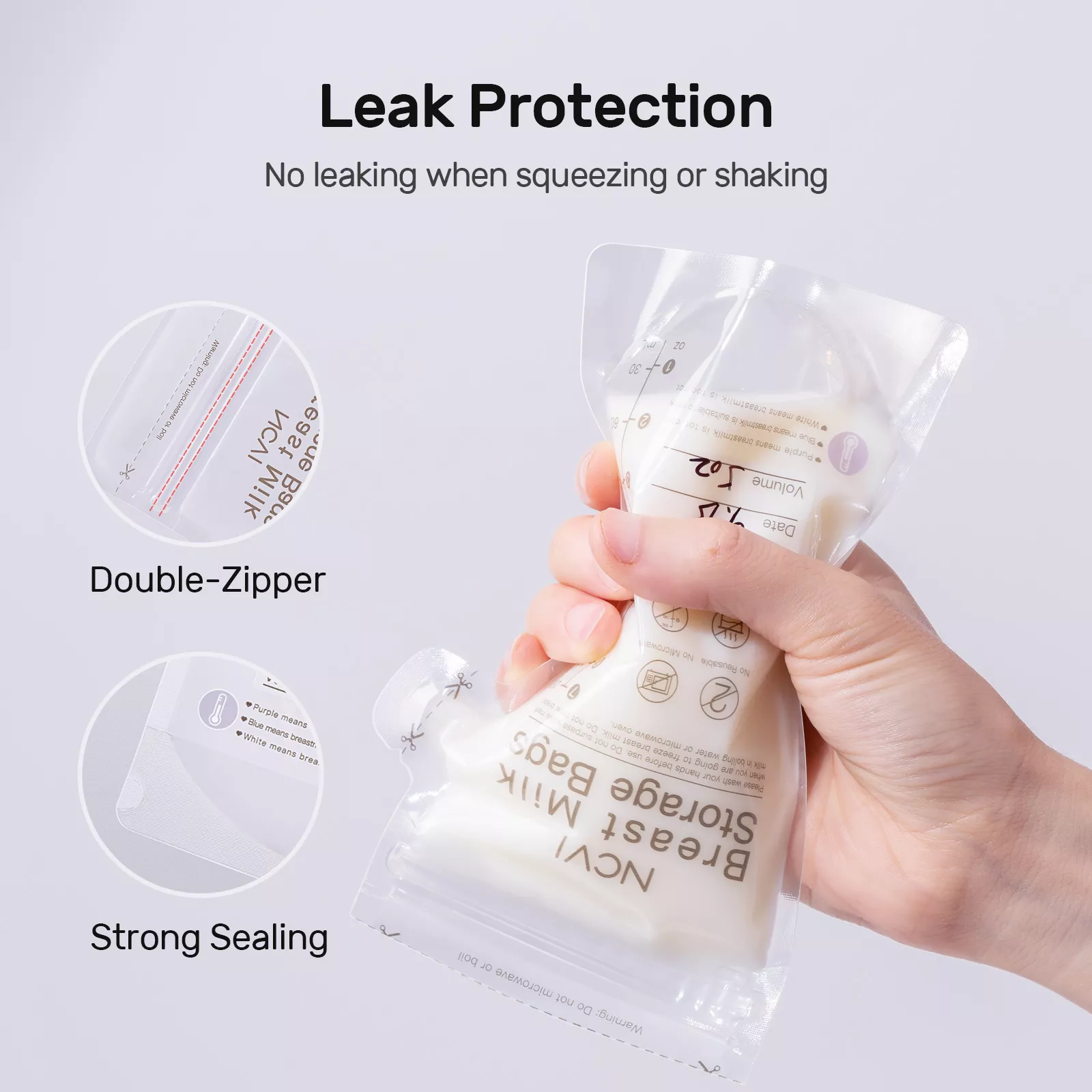 200ml Breast Milk Storage Bags - Image 4