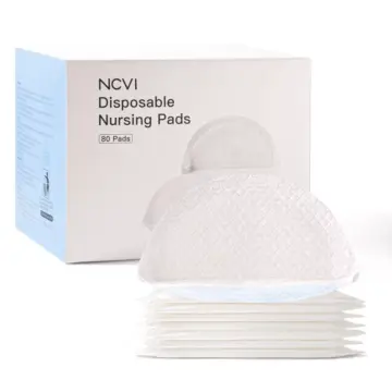 80 Count Ultra-Absorbent Disposable Nursing Pads for Breastfeeding Moms