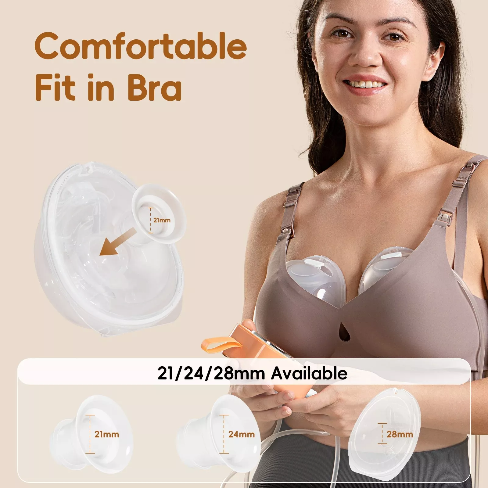 Hands-Free Wearable Breast Pump with 4 Modes, 9 Levels & Quiet Operation - Image 6