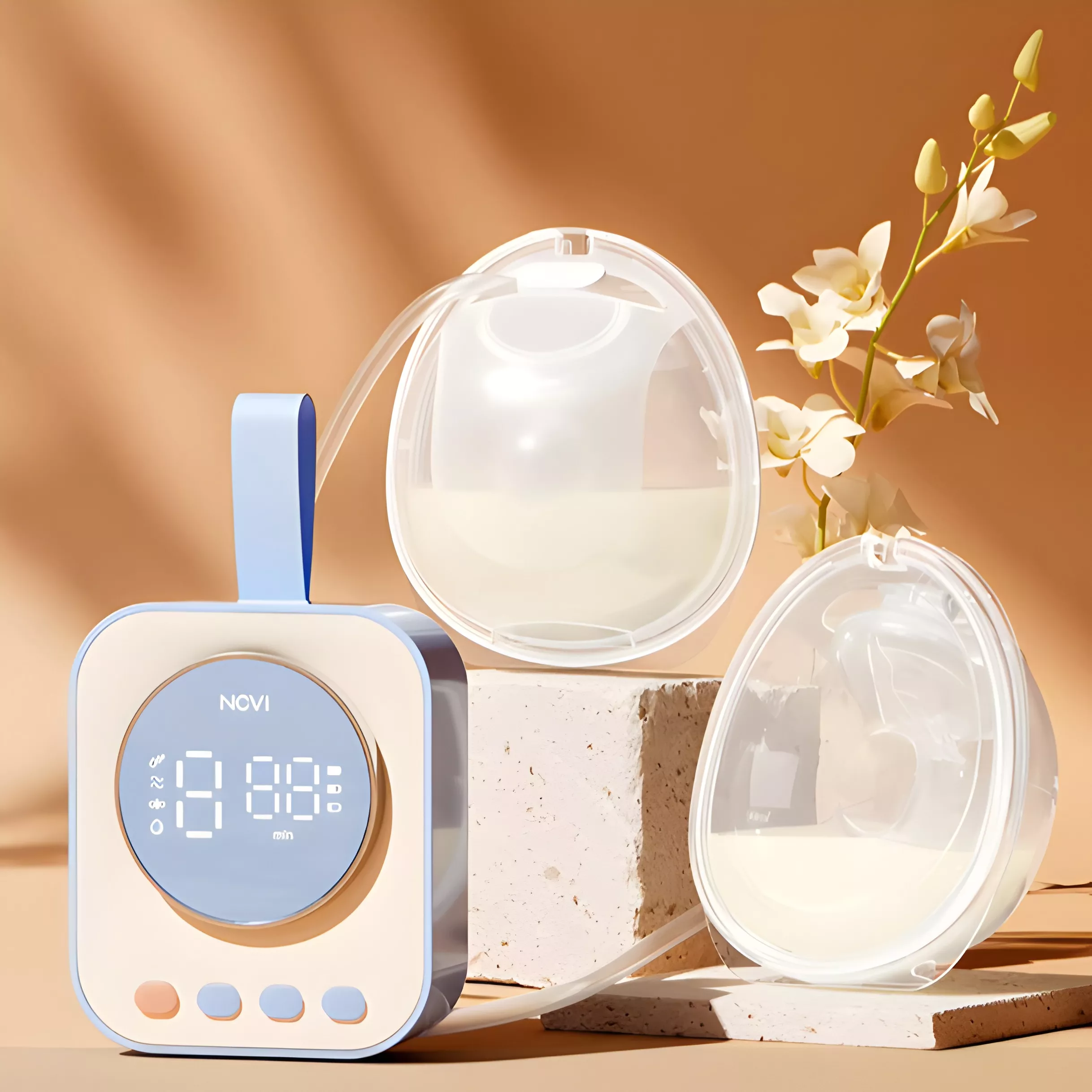 Hands-Free Wearable Breast Pump with 4 Modes, 9 Levels & Quiet Operation - Image 2