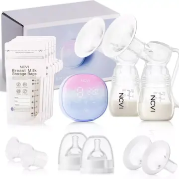 Double Electric Breast Pump with 4 Modes, 9 Levels & Ultra-Quiet Suction
